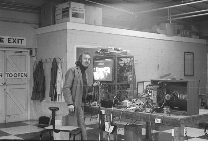 Terry at Bush CTV Test Rig