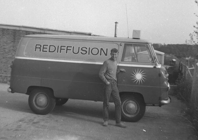 Terry with Ford Thames 15cwt van  C1964