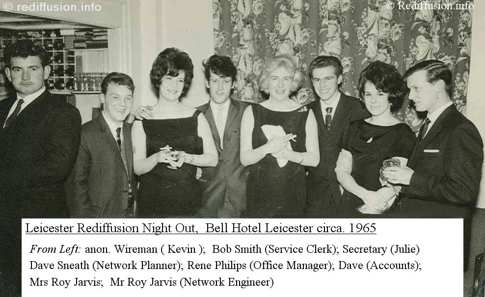 Staff Party Bell Hotel 1965