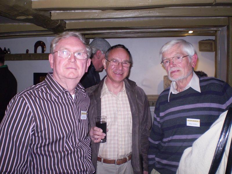 John Poules, Howard Davies, Mike Chilton.