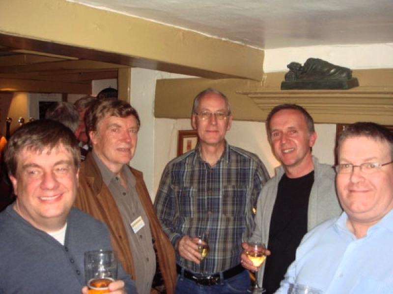 Pete Griffin, Gerald Clode, Harry Corrigan, Terry Knight, Steve Lawrence.