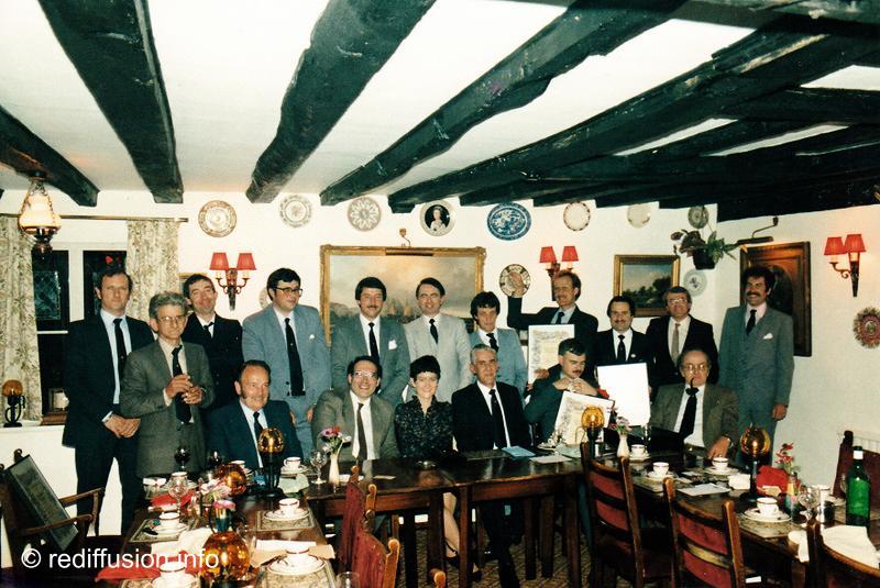 15 Year service award dinner 1984