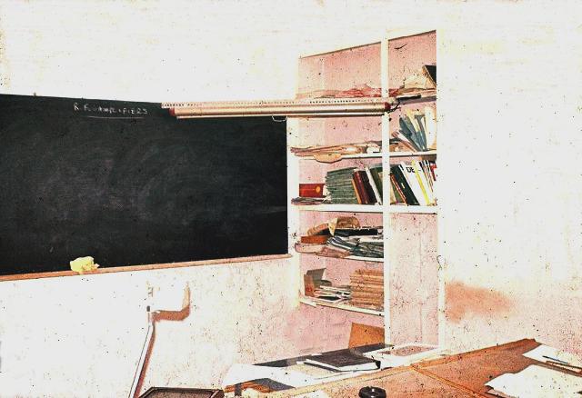 Lecture Room Poulton Dec 1966