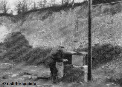 This kiosk was the first television receiving site for Thanet situated in a disused railway cutting.