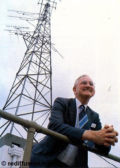 Ray at Thanet Aerial Site. 1983 
