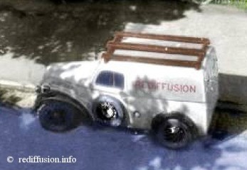 Rediffusion (Ford 5cwt E494C) Television Service Van.1954